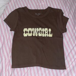 Brandy Melville Cowgirl Tee